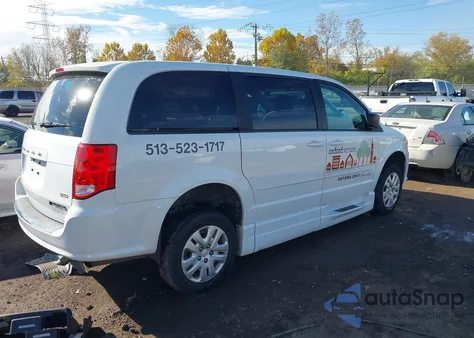 2017 Dodge Grand Caravan Se z USA, uszkodzony, nr VIN 2C7WDGBG9HR687114